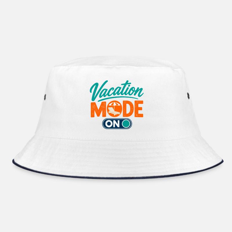 Vacation Mode ON Urlaubsmodus an – Sommer-Feeling Bucket Hat