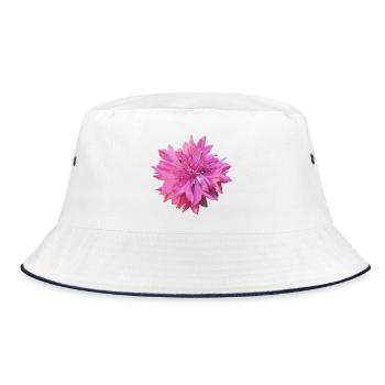 Bleuet rose - Bob - blanc/marine - Devant