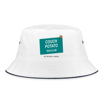 Club de course Couch Potato - Bob - blanc/marine - Devant