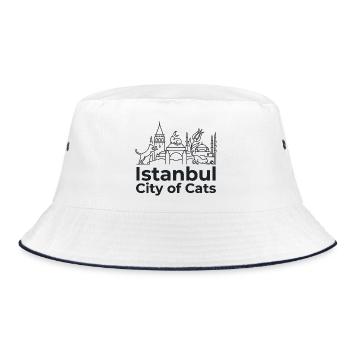 Ville des Chats d’Istanbul - Bob - blanc/marine - Devant