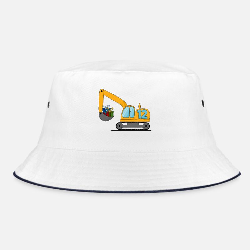 Bagger Kinder 12. Geburtstag Bucket Hat