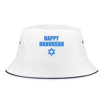 happy hanukkah - Bob - blanc/marine - Devant