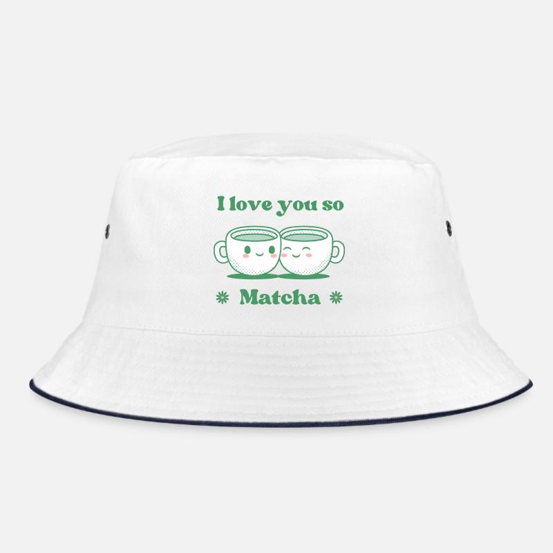 Ich liebe dich so Matcha Bucket Hat