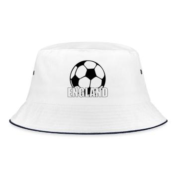 England - Bucket Hat - Weiß/Navy - Vorne