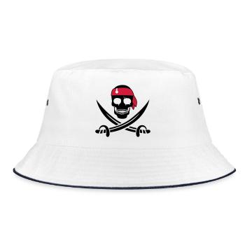 pirate - Bob - blanc/marine - Devant
