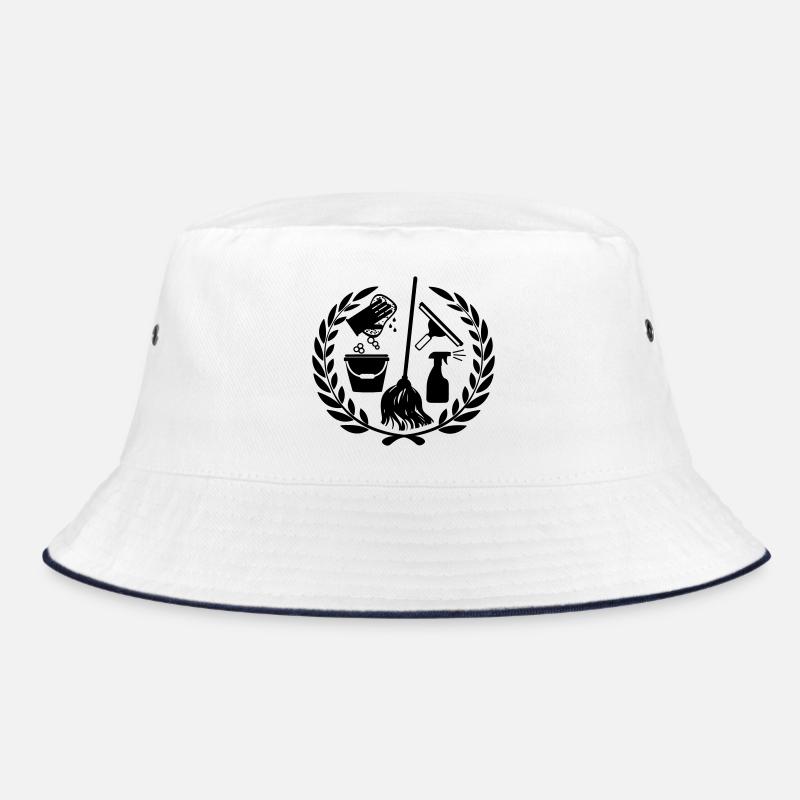 Outil de nettoyage de logo plus propre - Bob - blanc/marine