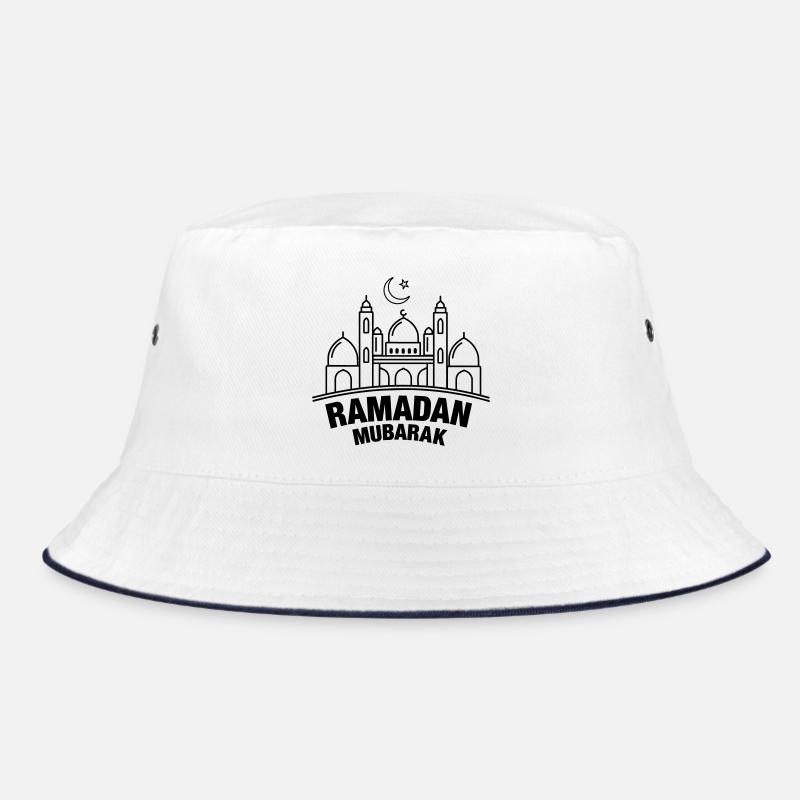 Ramadan Mubarak transparent Bucket Hat