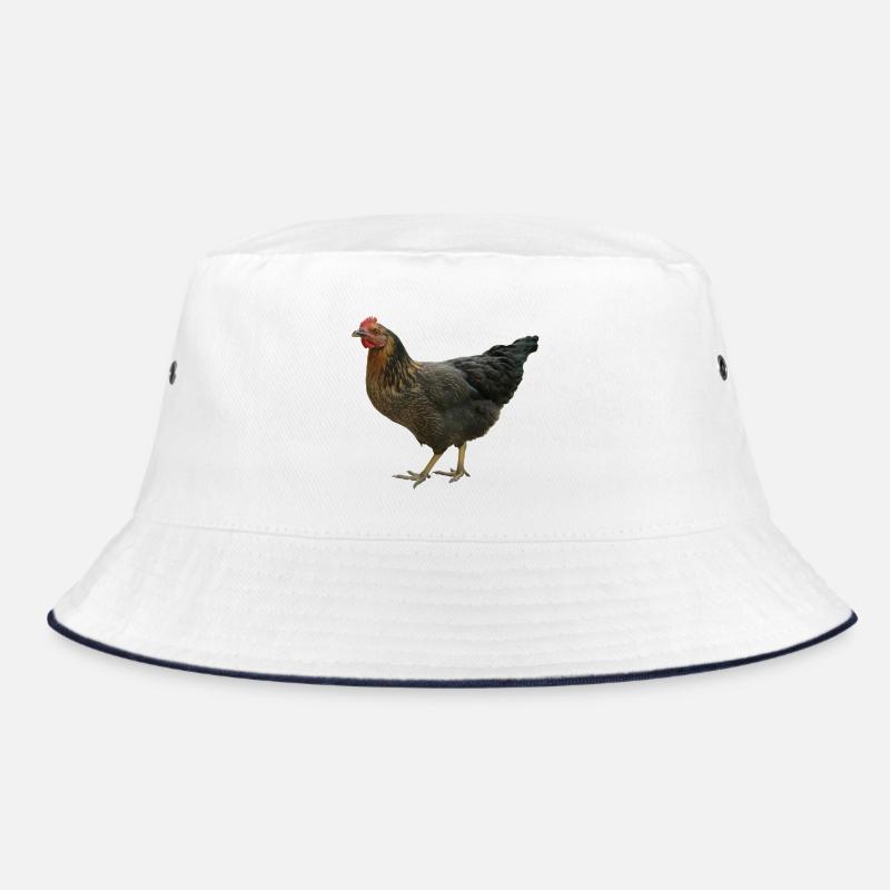 schwarzes Huhn Bucket Hat