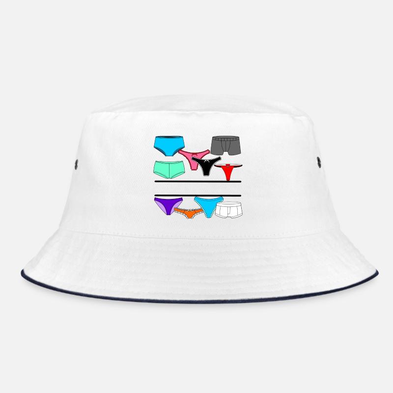 Dessous-Logo mit Slip und Unterhose Bucket Hat