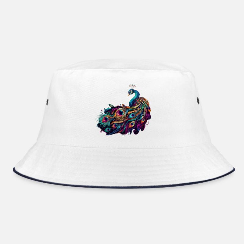 Peacock Bucket Hat