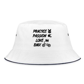 Passion Amour BMX - Bob - blanc/marine - Devant