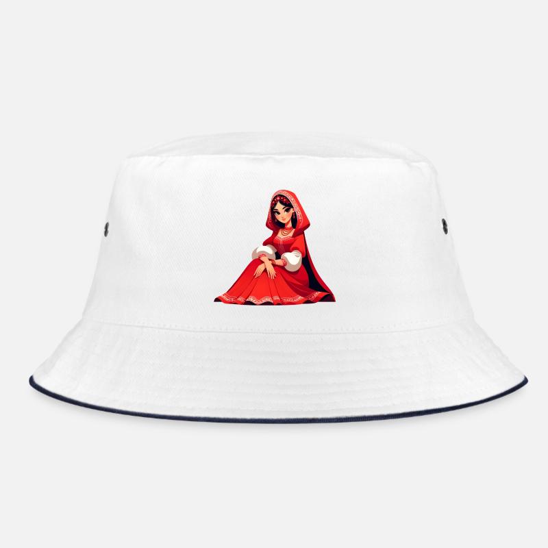 Ded Moroz Snegurotschka russischer Weihnachtsmann Bucket Hat