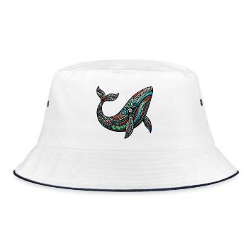 Baleine - Bob - blanc/marine - Devant
