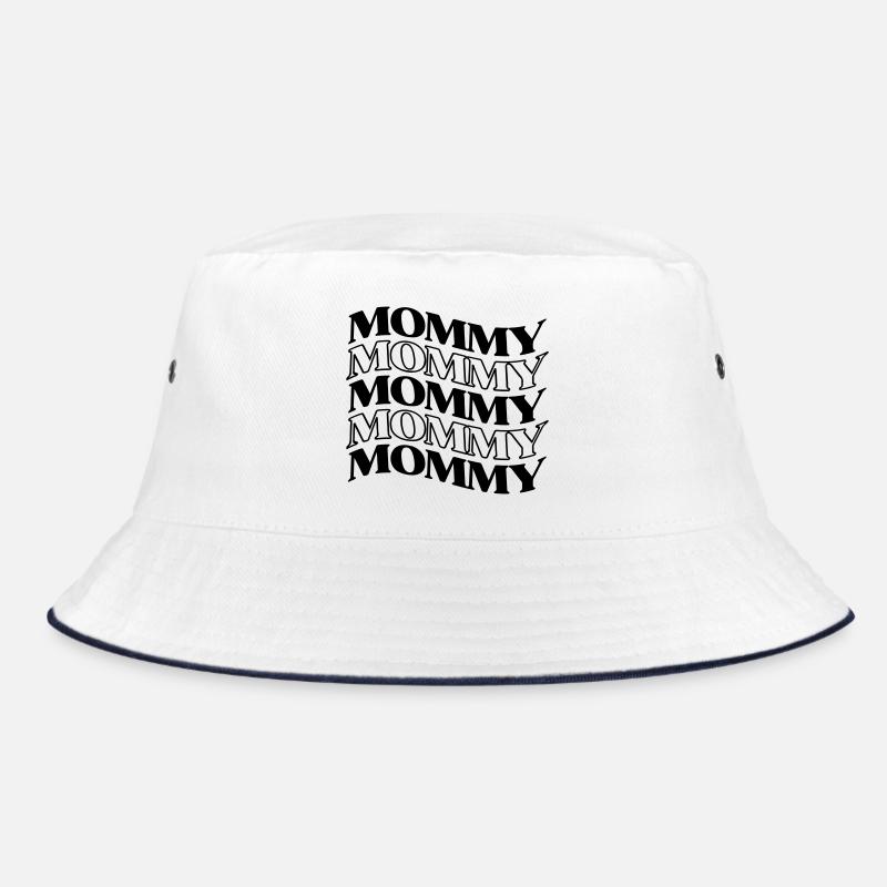 Mutterglück Mommy Retro Hippie für Muttertag Bucket Hat