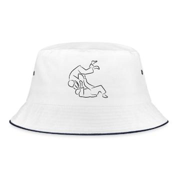 Judo - Bob - blanc/marine - Devant