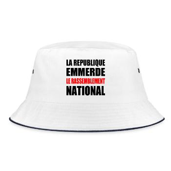 la republique emmerde le rassemblement national - Bob - blanc/marine - Devant