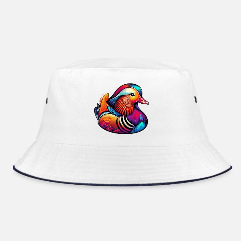 Mandarin duck Bucket Hat