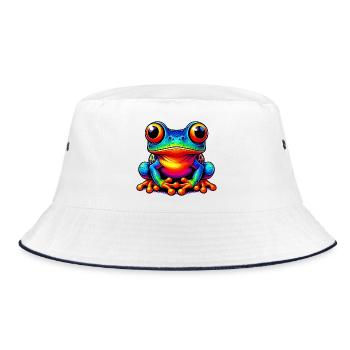 Grenouille - Bob - blanc/marine - Devant