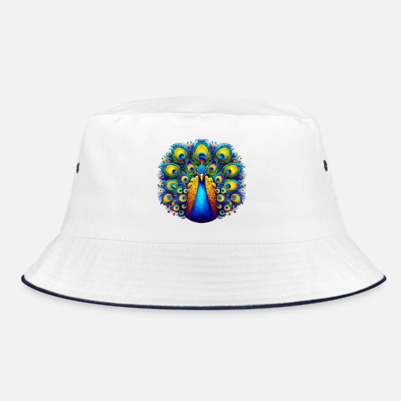 Peacock Bucket Hat
