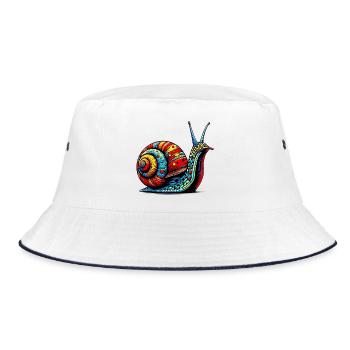 Escargot - Bob - blanc/marine - Devant