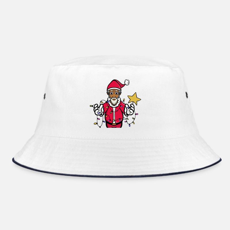 Ein strahlender Weihnachtsmann Bucket Hat