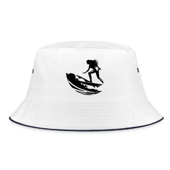 Surfeuse - Bob - blanc/marine - Devant