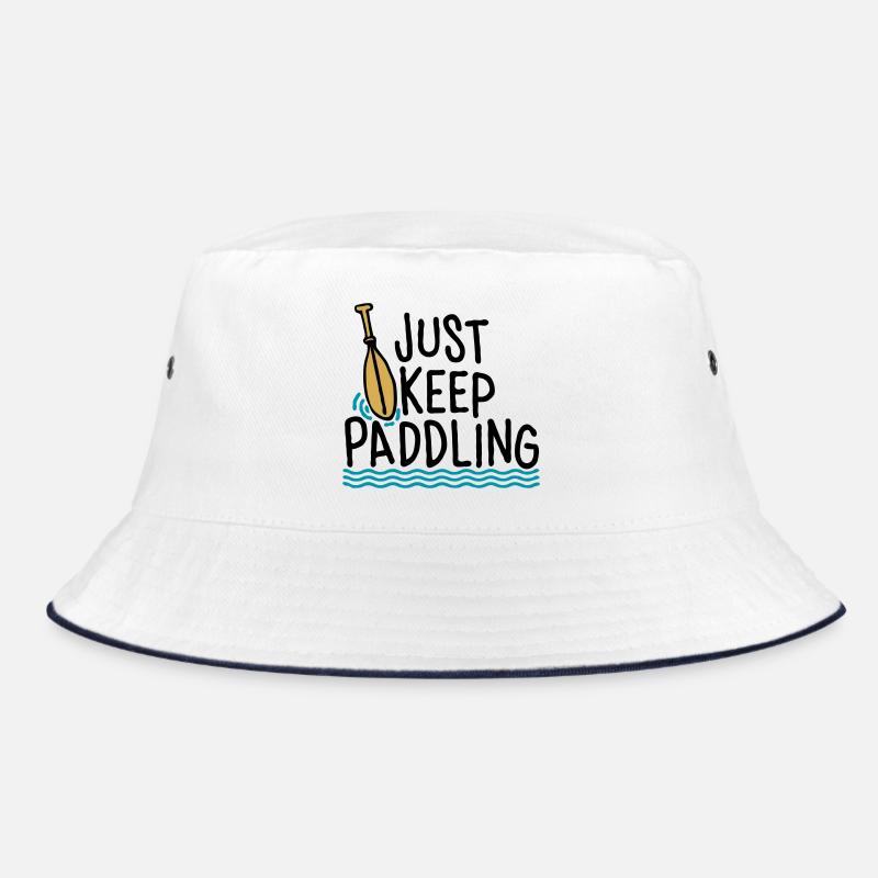 Just Keep Paddling Bucket Hat
