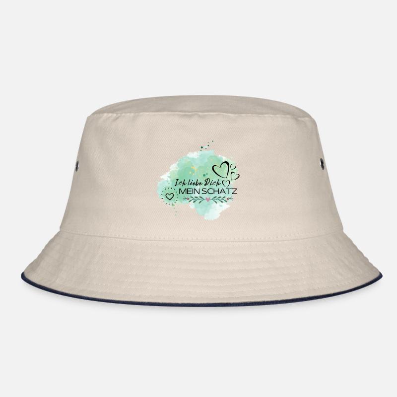 Ich liebe Dich Bucket Hat