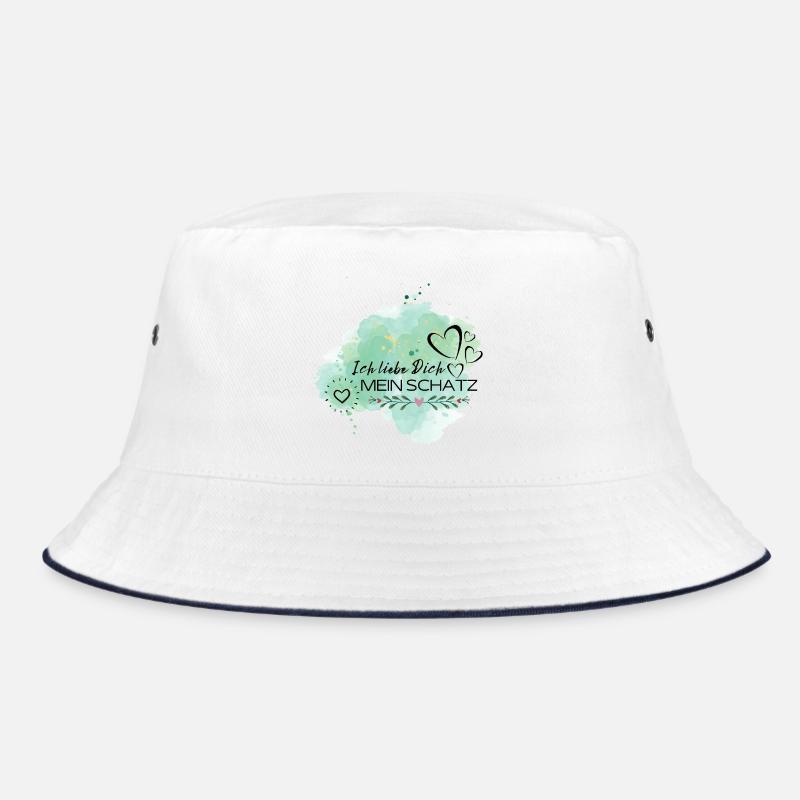 Ich liebe Dich Bucket Hat