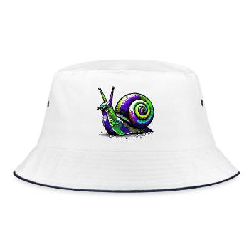 Escargot - Bob - blanc/marine - Devant