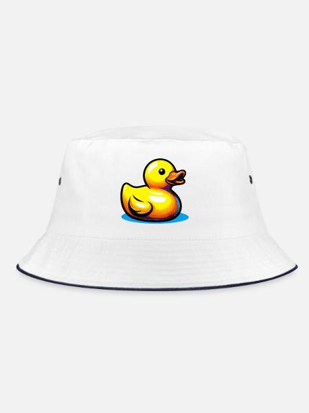 Caneton Canard Canard Canard - Bob - blanc/marine - Devant