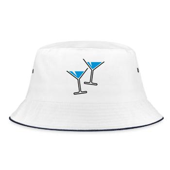 XDouplicated Leisure Fun (Bleu Ciel) - Bob - blanc/marine - Devant