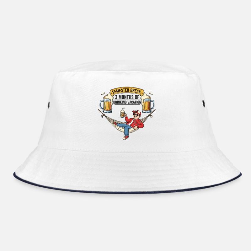Semester break: Drinking holiday Bucket Hat