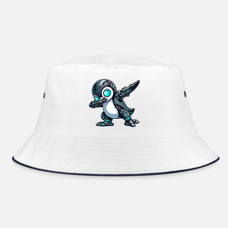 Cool dessin animé pingouin robot astronaute Mech dab Bob