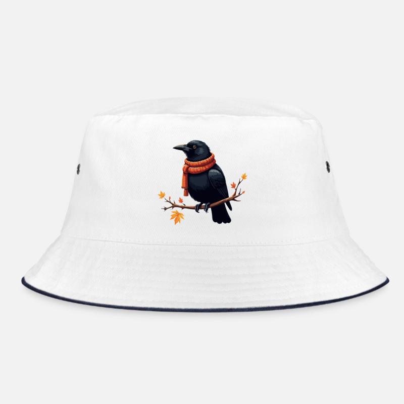 Corbeau d’Automne en Écharpe Bob