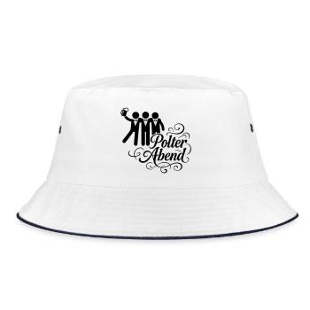 Bachelor party bachelor party - Bucket Hat - white/navy - Front
