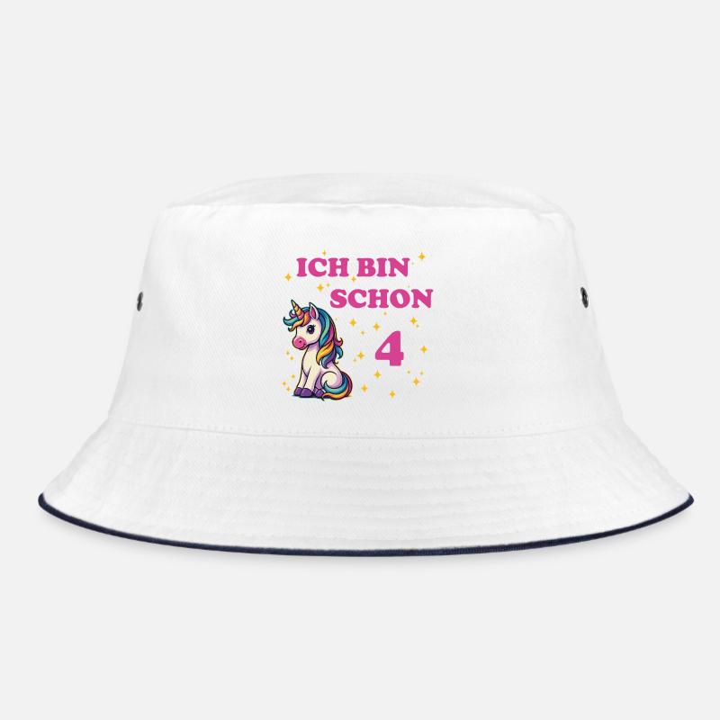 Kindergeburtstag 4, Tanzendes Lustiges Einhorn Bucket Hat