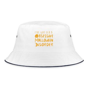 Obsessive Halloween Disorder - Bucket Hat - white/navy - Front