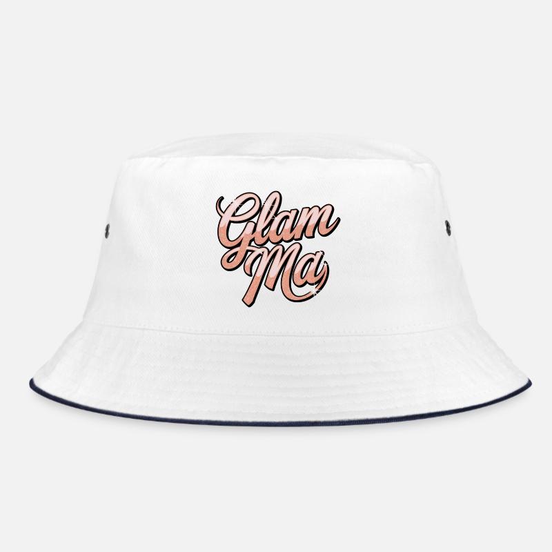 Glam Mad Glitter Skript Bucket Hat