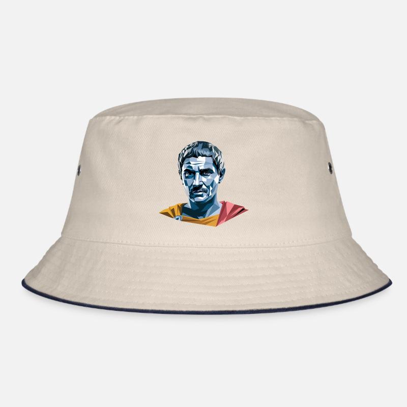Caesar - Cool History Logo Bucket Hat