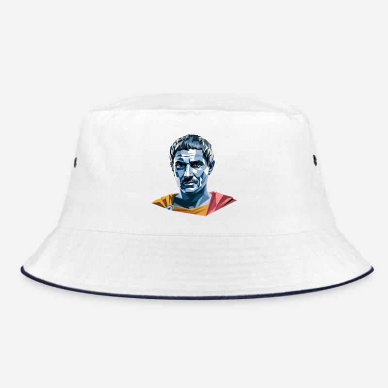 Caesar - Cooles Geschichtslogo Bucket Hat