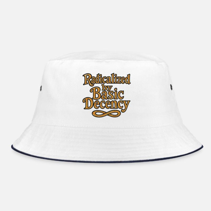 Radicalized by Basic Decency Bucket Hat
