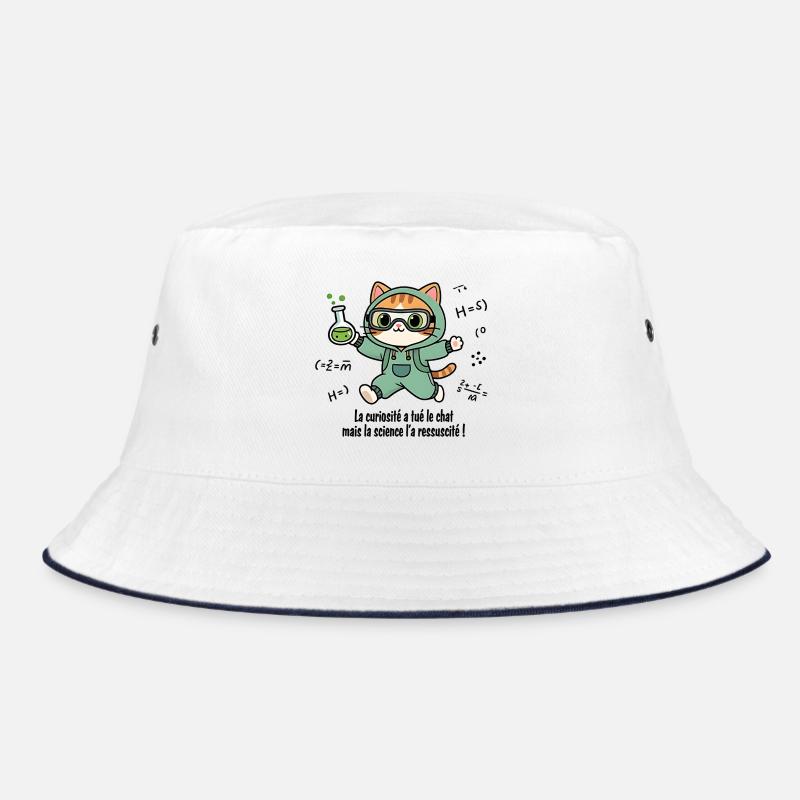 Curiosity has killed the cat, science... Bucket Hat