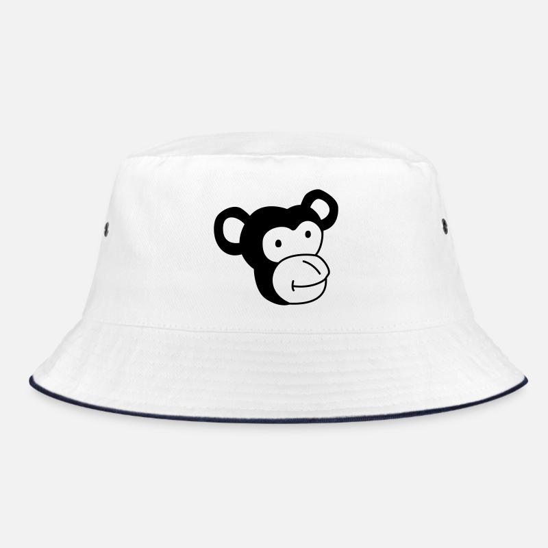 Cute Monkey – Jungle & Animal Lover Design Bucket Hat