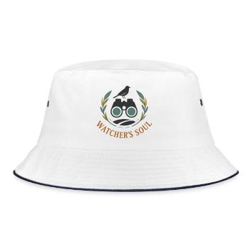 Watcher's Soul - Bucket Hat - white/navy - Front
