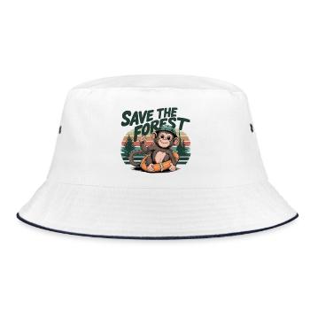 Save the Forest Sauvez la Forêt Nature Écologie - Bob - blanc/marine - Devant