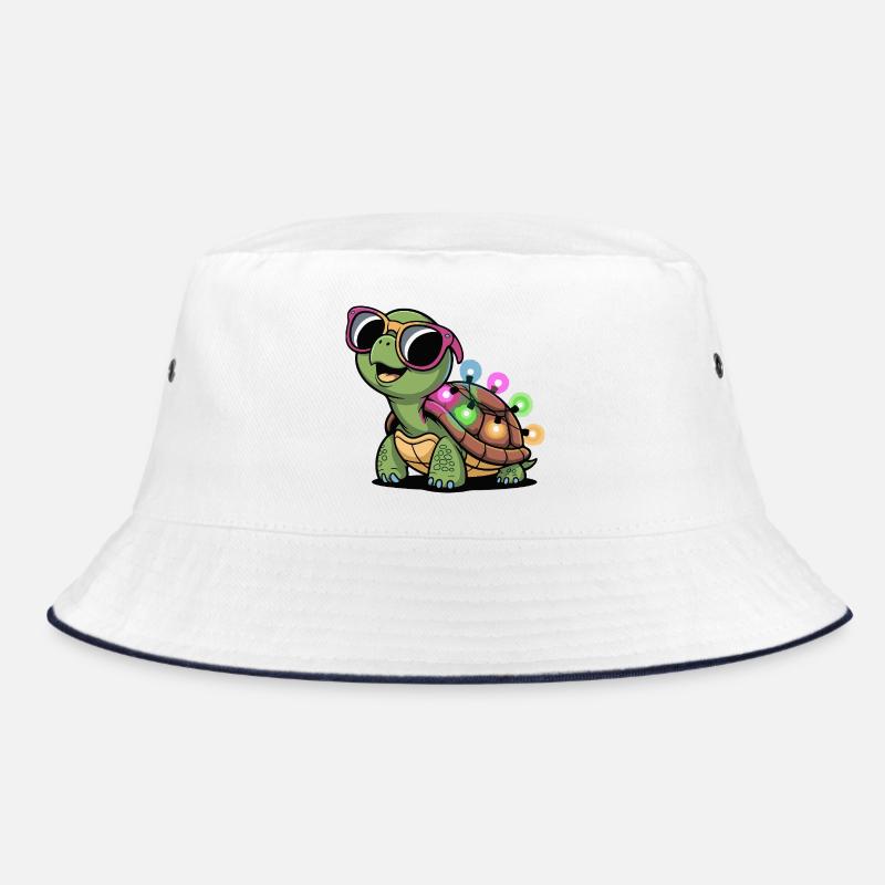 Lichtschein Turtle mit Sonnenbrille Bucket Hat