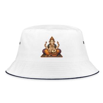 Ganesha Tabla - Bob - blanc/marine - Devant