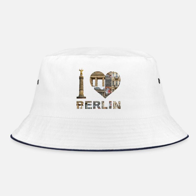 I Love Berlin – Urban Architecture Bucket Hat