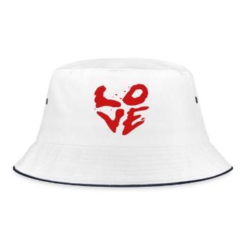 Love Brush Style - Art de rue - Bob - blanc/marine - Devant